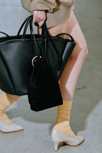SUEDE RING MUFF