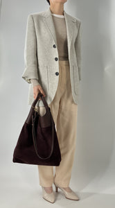 SUEDE SHOPPER LARGE