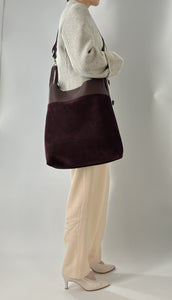 SUEDE SHOPPER LARGE