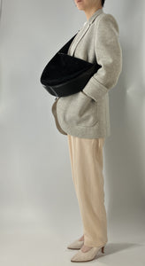SUEDE HALFMOON