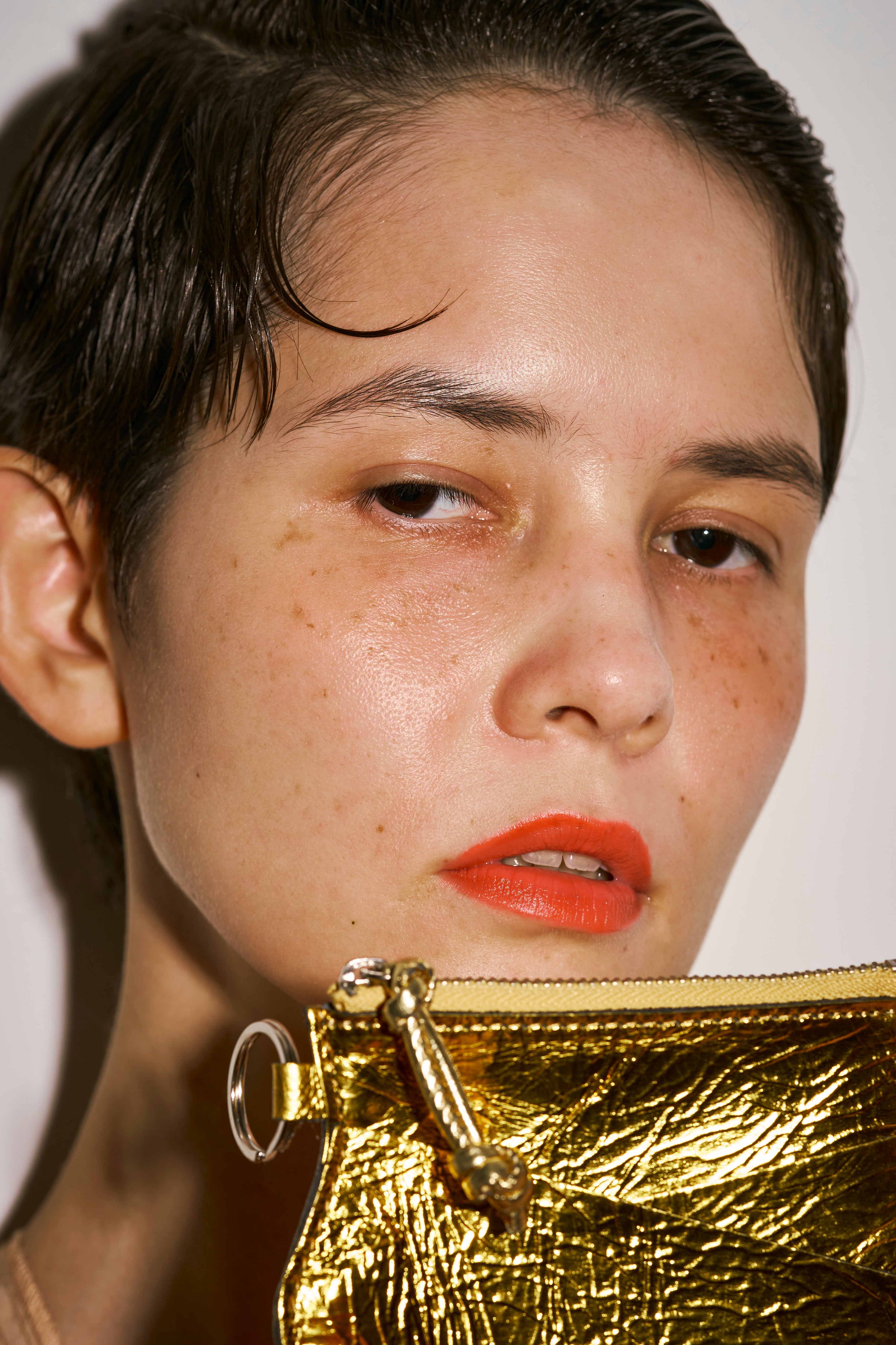 TOKKURI PURSE/METALLIC