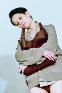SUEDE SHOPPER LARGE