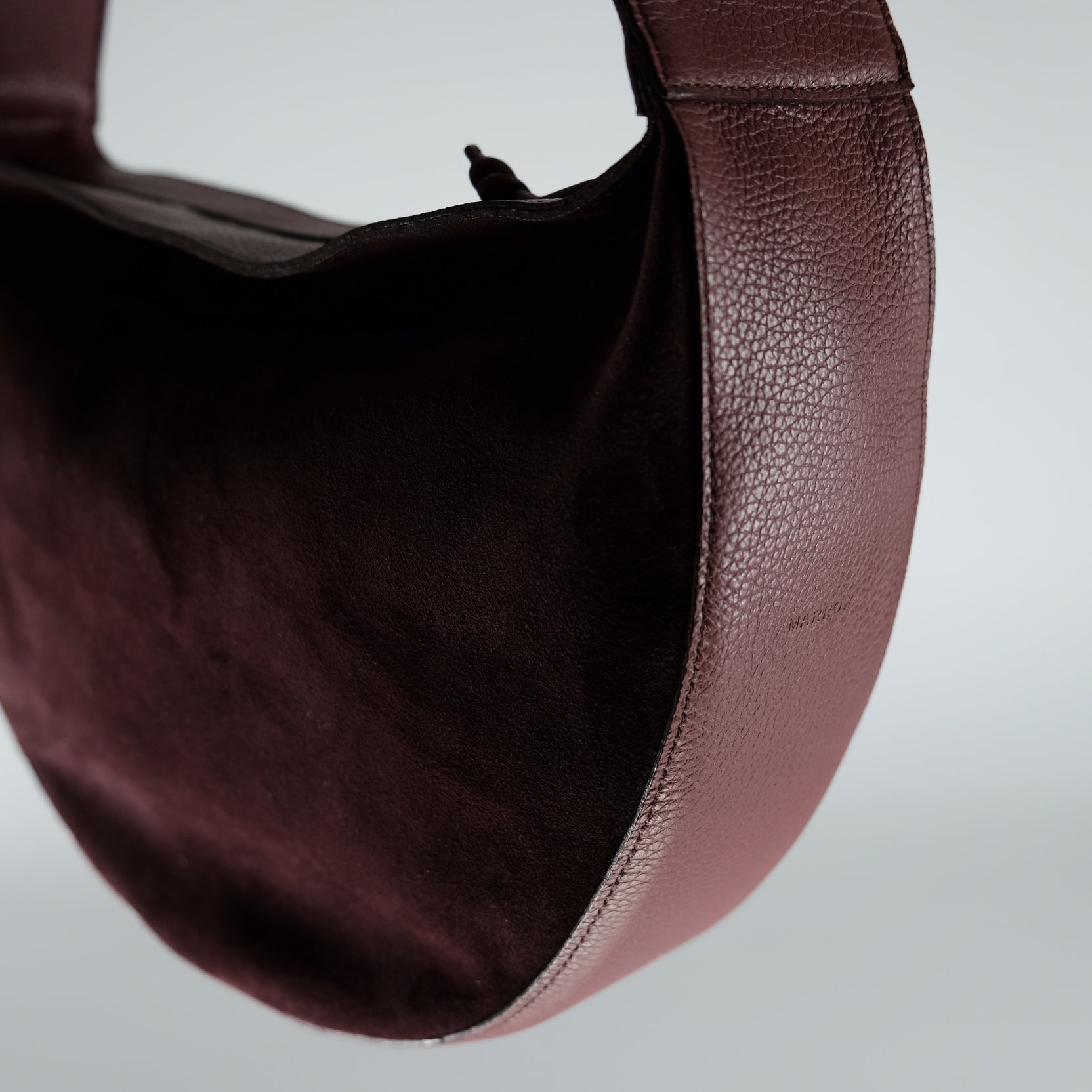 SUEDE HALFMOON